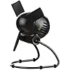 Vornado Zippi Small Personal Fan, Foldable Cooling for Desk, 2 Speed Settings, Soft Nylon Blades, Directable Airflow, Compact Design, Perfect Fan for Office and Bedroom, Multiple Color Options, Black