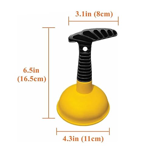 Desatascador para fregadero con mango ergonómico miniatura 3