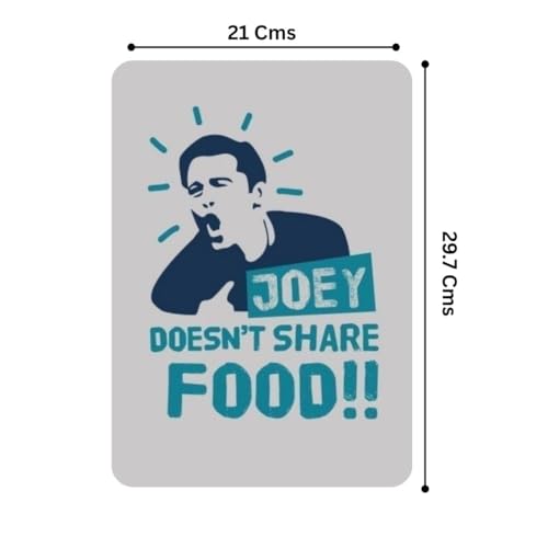 Image of Zesta Bathroom Decor Items Washroom Decor Tin Sign | Aesthetic Posters Wall Poster for Bedroom | Magnetic Cafe Decoration Items /Restaurant Decorations Items | Quirky Home Decor Bar Accent (Friends)