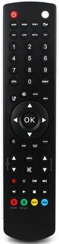 RC1910 Remote Control for Polaroid LCD/LED TVs L19LEDDVD12, P22LEDDVD12, P24LED12.