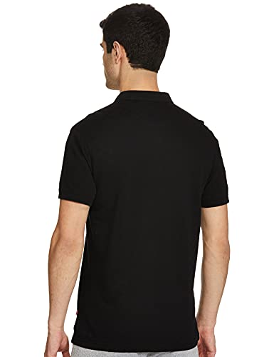 Image of Levi's Men's Cotton Regular Fit Solid Polo T-Shirt