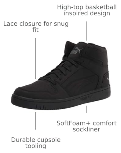 Image of Puma Mens Puma Rebound Layup Nubuck
