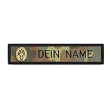 zB für die Uniform / Jacke Copytec Namenspatch Marinesicherung Personalisiert Wunschtext Text Bundeswehr #36509