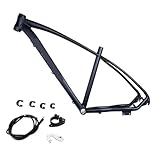 Cadre de VTT 27,5 pouces : comprend un frein à disque et une transmission à vitesse variable, équipé d'un support de frein dissimulé.