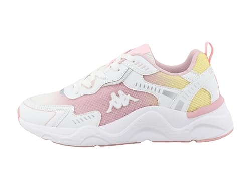 Logo Supremo - Kappa Donna 95K0102003 - Sneaker da Donna, Colore: Bianco Multi, 40 EU, Bianco Multicolore, 40 EU