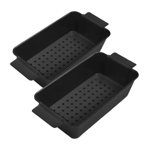 ABOOFAN Bread Making Supplies 2pcs Toast Mold Lid Non-stick Bread Baking Pan Loaf Mold Drip Tray Oven Home Use
