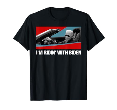 I'm Ridin With Biden 2020 Election Joe Biden Campaign Gift Maglietta