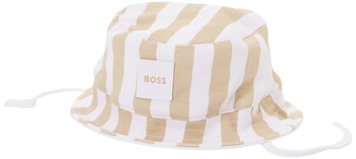 Sombrero de bucket para bebé Boss reversible que alivia el calor del sol