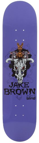 Planche Blind Cuddly Skull El2 7.6" marron pour skateboard de rue
