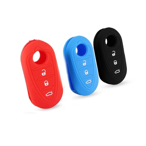 Étui clés télécommande silicone anti-choc Alfa Romeo Giulietta Brera - 2