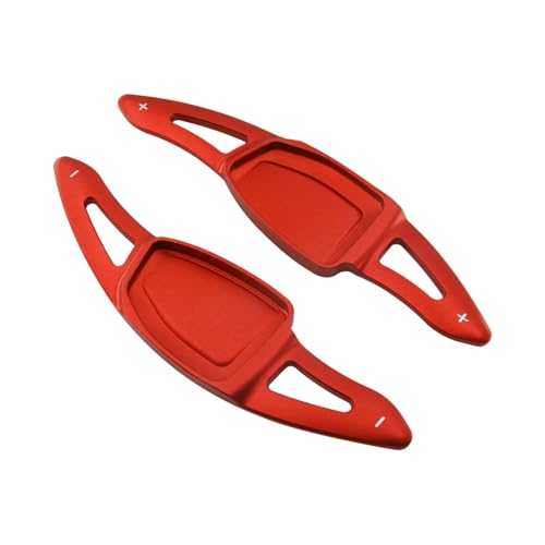 Compatible With RS3 RS4 RS5 RS6 RS7 For Sportback 2022 RS For E-tron GT 2023 シフトパドル カースタイリング ステアリングホイール シフターエクステンション シフトパドル(赤,Si