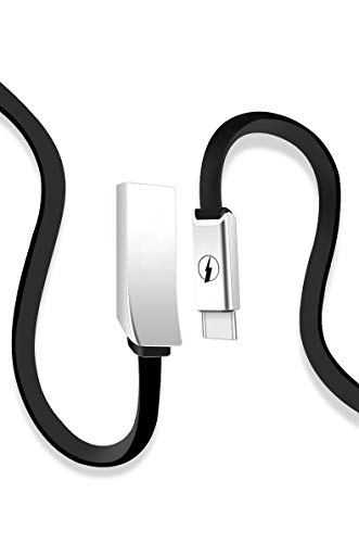Image of SOOPII Premium USB Type-C Cable | Fast Charging | Fast Charging & Quick-Speed Data Transfer | Slim & Lightweight Design, Compatible with Mobile Phones, Tablets, and Type-C Devices (T21-BLACK)
