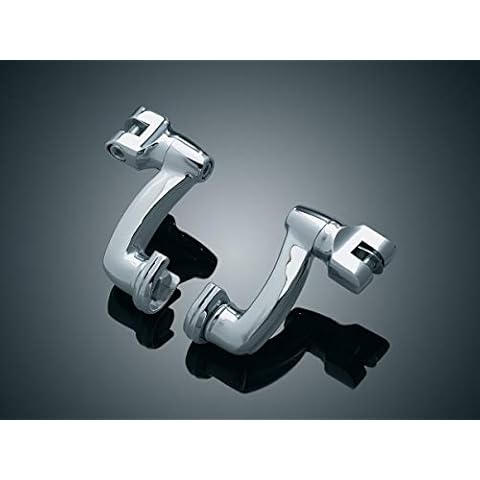Kuryakyn 8016 Longhorn Offset Footpeg Mounts Cover