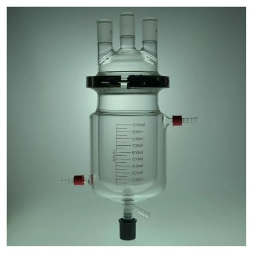 Flacon réaction à trois cols et chemise PTFE pour éviter le blocage des fournitures de laboratoire