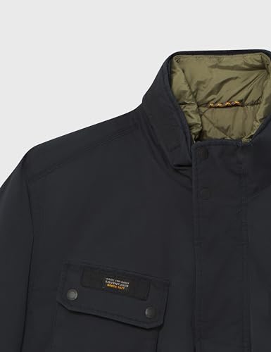 Jacket camel active 420610 veste homme bleu nuit imperméable - 3