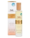 TanOrganic Self Tanning Oil 100ml | Organic Self Tanner for Face & Body | Hydrating Sunless Tan with Natural Glow | Vegan