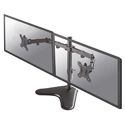 Support de table moniteur FPMA-D550DDBLACK double pour libérer de l'espace