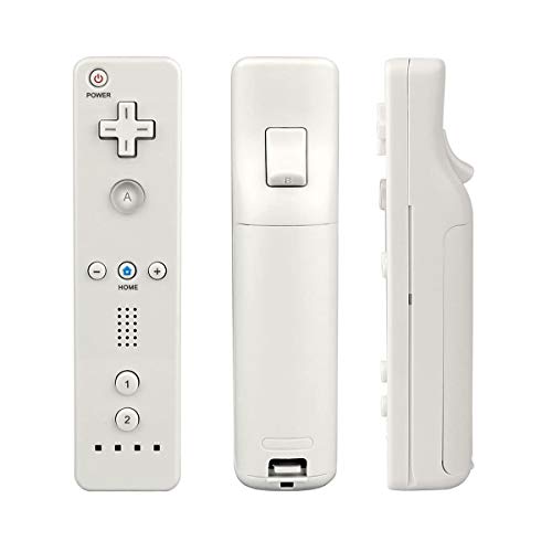Mribo-Telecomando-di-ricambio-per-telecomando-Wii-con-custodia-in-silicone-e-cinturino-da-polso-per-Nintendo-Wii-e-Wii-U-bianco