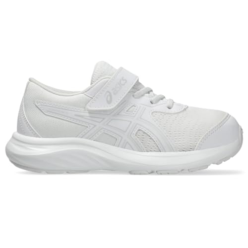 Asics Kid's Contend 9 Pre School Running Shoes, K12, White/Glacier Grey