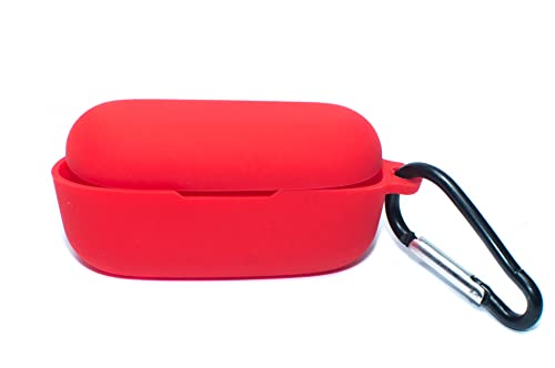 Image of Pouch for Baot Airdope 121 V2 / 121 with Protective Soft Silicone Case Cover with Hook (Cover Only) (This Cover is Not Sold Or Created by Boat) (Red)