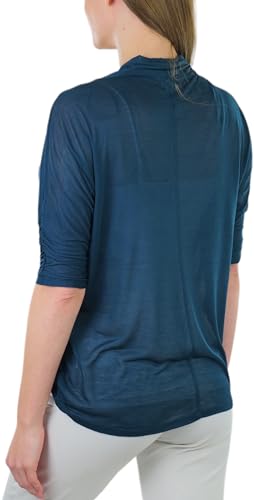 Image of ToBeInStyle Womens Open Front Casual Shrug Lightweight Layering Cardigan Sleeveless or Short Sleeve