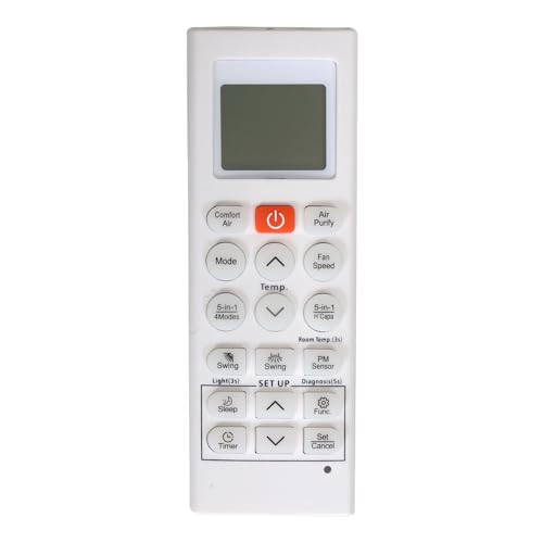 Image of RE 36S Compatible for LG AKB75215406 AC Dual Inverter Split AC Air Contioner 6-in-1 VIRAAT Mode (Match Buttons with Old Remote Before Placing Order)