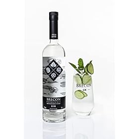 Brecon Botanicals Gin, 43 percent ABV, 70 cl. Award Winning Welsh Gin. Small Batch