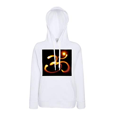 Sweat à capuche signe sacré AUM cadeau original thème hindouisme