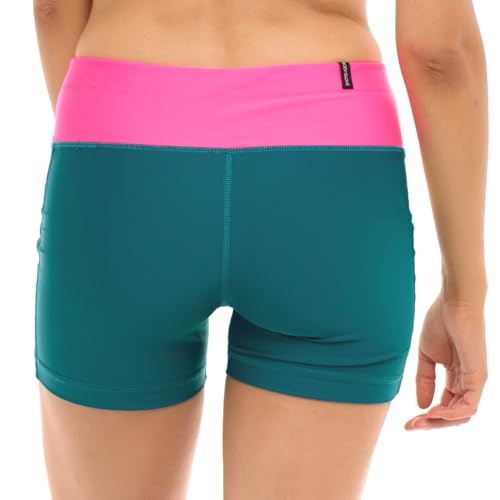 Body Glove Women's Standard Splash Elastic Waist Hybrid Swim Short with UPF 503