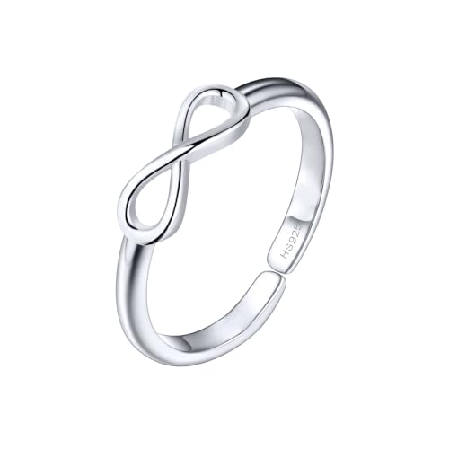 Image of HighSpark Silver Toe Ring /Band Ring for Women | 92.5 Sterling Silver Adjustable Toe Rings | 1 Piece Only | Minimal & Elegant Designs