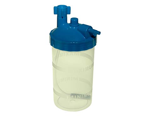 Umidificatore gorgliatore per ossigenoterapia connessione a vite