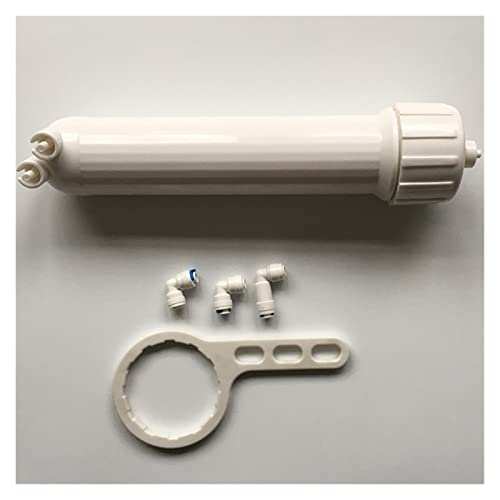 Filtro de ósmosis inversa: carcasa completa de 10 pulgadas para membrana con accesorios de 1/4 2