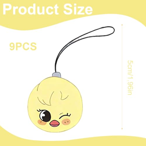 AYVRUOP 8 Pcs Süße Handy-Anhänger,skzoo keychain,handy anhänger,stray kids schlüsselanhänger,handy lanyard,schlüsselanhänger diy,handyanhänger schlaufe,handyschmuck,stray kids merch