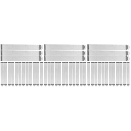 Cabilock 3 Series Clips De Fijación Inoxidable para Máquina De Estabilizadores Reutilizables para Hacer Malvaviscos Y Dulces 20 Piezas*3
