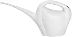 Regador Com Bico Fino 2 Litros P/Jardinagem Horta (Branco)