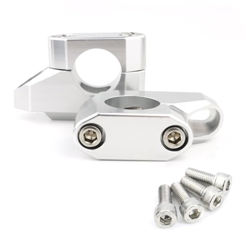 Rehausseur guidon 28mm pour Suzuki GSX-S750 V-Strom 1000 argent
