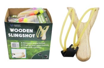 Diamond Visions TM-2636 Wooden Toy Slingshot (1 Slingshot)