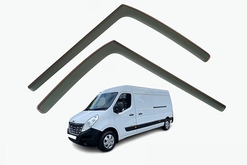 Set mit 2 Windabweisern, kompatibel mit Renault Master, passend für Nissan