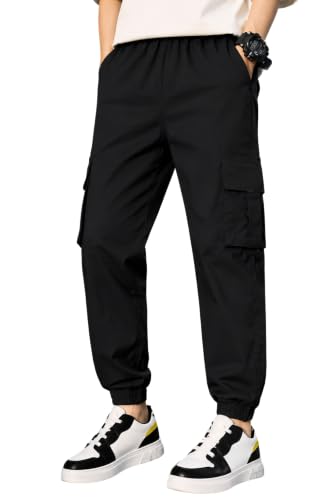 Image of TAGAS Boys Side Pocket Cargo Pant|| CargoPants|| Regular Slim Pant for Kids ||Relaxed Trouser ||Joggers Pant for Men ||Boy Loose Comfortable Cargos|