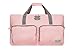 Lucky Travel Duffel Bags 65L, Gym Bag, Travel Bag & Large Duffle Bag for Men, Foldable Overnight Weekender Bags for Women & Men with Adjustable Shoulder Strap, Bridal Rose