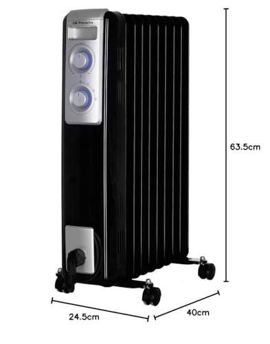 Radiateur à huile 9 éléments Orbegozo RN 2000 thermorégulé LED