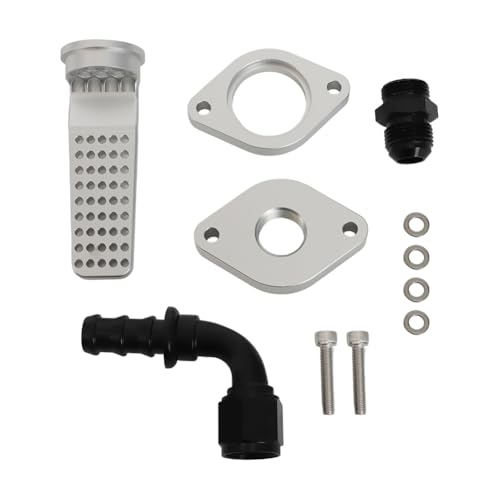 Foruly For 2011-2023 Ford 6.7L Powerstroke 6.7L Engine Maintenance Kit with Internal Baffle Component (6061 Aluminum Silver)
