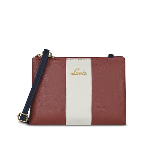 Image of Lavie Women's Lynn 2C Colorblock Crossbody Sling Bag | Top Zip Sling Bag | Ladies Purse Handbag | Gift for Women