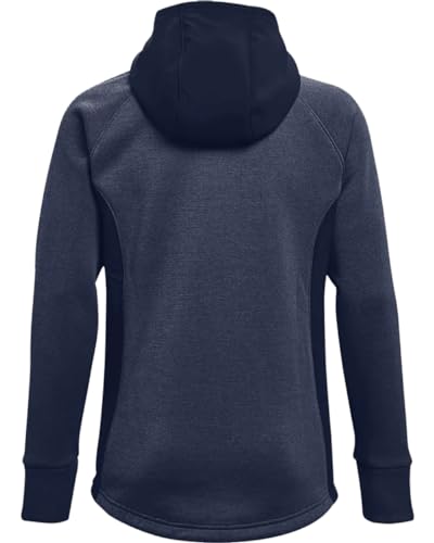 Under-Armour-Womens-Full-Zip-Swacket-Jacket-Navy-Size-Medium
