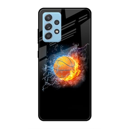 Image of SmashItUp Basketball | Sport;s Designer Printed TPU Metal Case Mobile Back Cover for Samsung A53 5G
