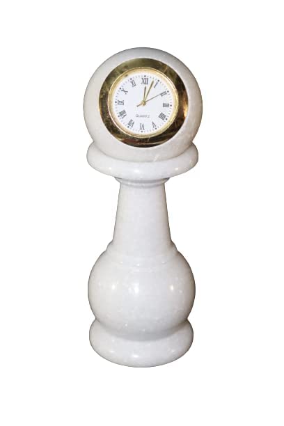 Analog Table Clock for Desk and Table Unique Design Showpiece Shelf ...