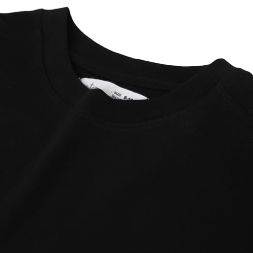 Image of Alan Jones Clothing Boys Solid Relaxed Fit Cotton T-Shirt