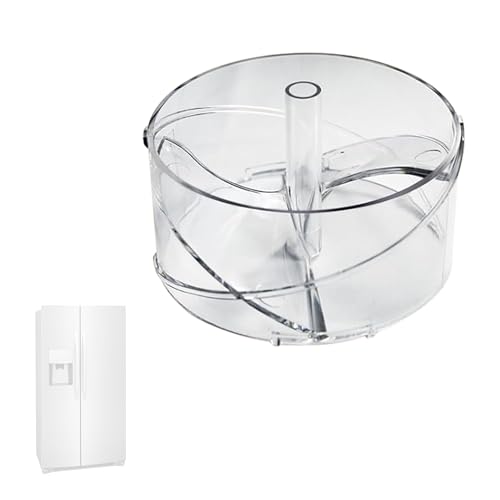 Image of 241685101 Ice Dispenser Drum Part Compatible with Frigidaire Refrigerator 241685101 (AP3959117) Replaces 241685103,1196676,5304404346,7241685101,AH1526412,EA1526412,PS1526412 Ice Bucket Baffle