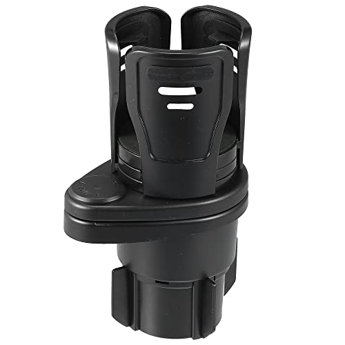 Portavasos Expansor para Auto 2 en 1 Ajustable Negro miniatura 1
