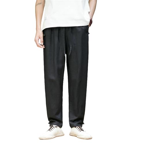 Pantalon de jogging en coton et lin pour homme idéal pour vos sorties décontractées